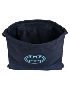 Sac à dos serré par des ficelles Batman Legendary Blue marine 35 x 40 x 1 cm 2