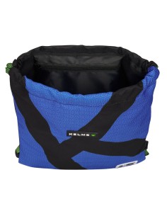 Sac à dos serré par des ficelles Kelme Royal Bleu Noir 35 x 40 x 1 cm 2