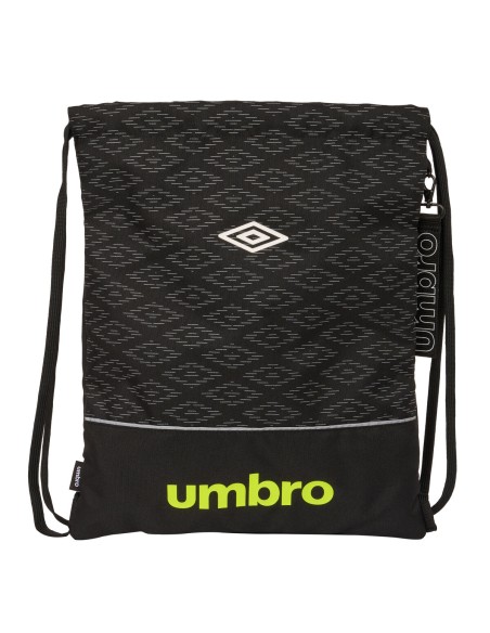 Sac à dos serré par des ficelles Umbro Lima Noir 35 x 40 x 1 cm
