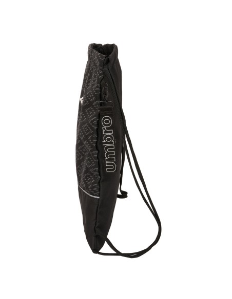 Sac à dos serré par des ficelles Umbro Lima Noir 35 x 40 x 1 cm