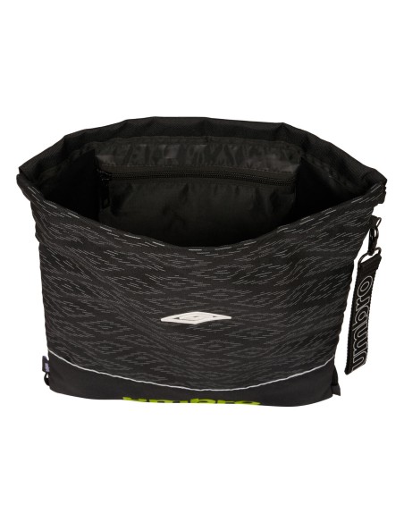 Sac à dos serré par des ficelles Umbro Lima Noir 35 x 40 x 1 cm