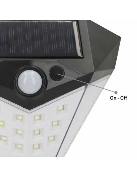 Lampe solaire Aktive 15 x 15 x 7 cm (6 Unités)