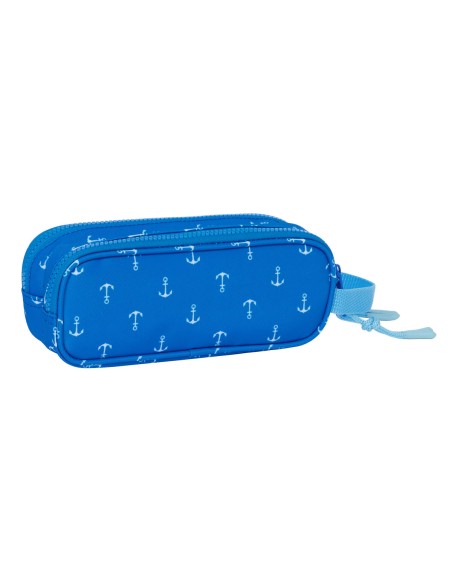 Trousse Fourre-Tout Double Donald Bleu 21 x 8 x 6 cm