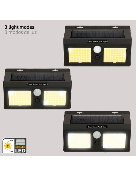Lampe solaire Aktive 19 x 12 x 4,5 cm (6 Unités)