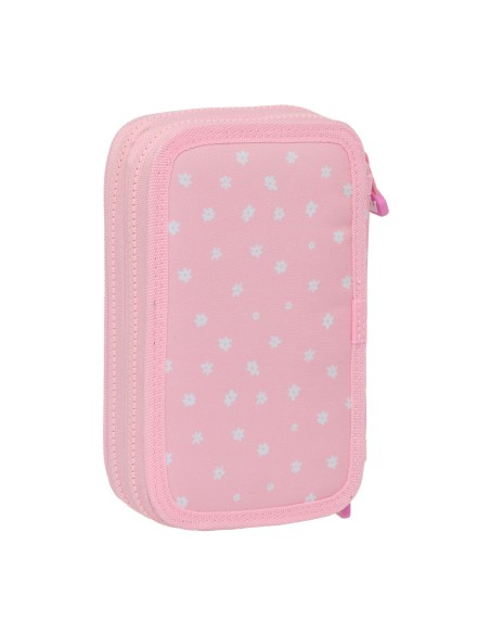 Plumier double Glow Lab Sweet home Rose 12.5 x 19.5 x 4 cm (28 Pièces)