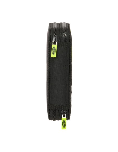 Plumier double Nerf Get ready Noir 12.5 x 19.5 x 4 cm (28 Pièces)