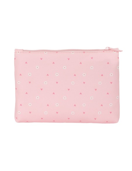 Trousse d'écolier Safta Bunny Lapin Rose 23 x 16 x 3 cm