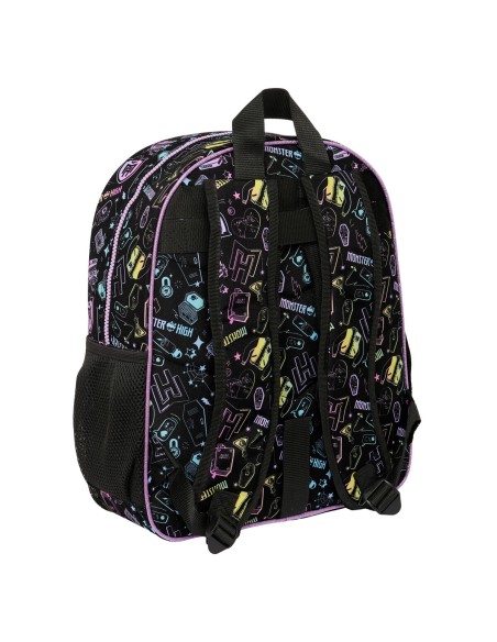 Sac à dos enfant Monster High Noir 32 X 38 X 12 cm