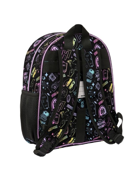 Sac à dos enfant Monster High Noir 28 x 34 x 10 cm