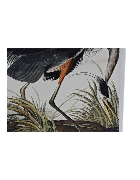 Cadre DKD Home Decor Heron Oiseau Oriental (50 x 1,8 x 70 cm) (2 Unités)