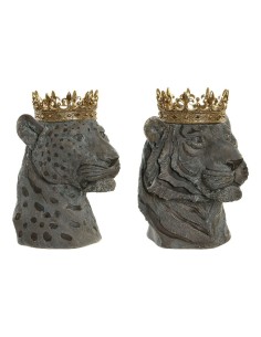 Figurine Décorative DKD Home Decor Résine Animal (2 pcs) (27.5 x 23.5 x 33 cm)