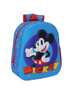 Cartable Mickey Mouse Clubhouse Bleu 27 x 33 x 10 cm