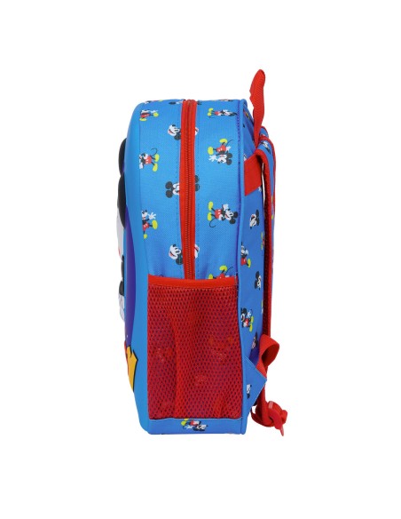 Cartable Mickey Mouse Clubhouse Bleu 27 x 33 x 10 cm