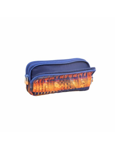 Trousse Fourre-Tout Triple Milan Fizz 22 x 11 x 6,5 cm