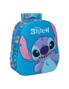 Cartable Stitch Bleu 27 x 33 x 10 cm