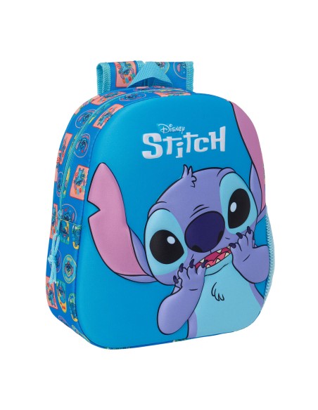 Cartable Stitch Bleu 27 x 33 x 10 cm