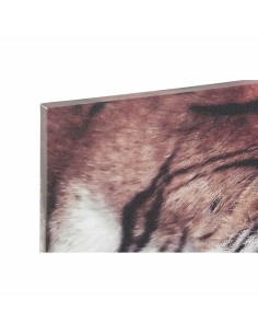 Cadre DKD Home Decor Pin Tigre Toile (2 pcs) (135 x 2.5 x 45 cm) 2
