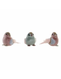Décorations de Noël DKD Home Decor Polyester Foam (3 pcs) (15 x 10 x 11 cm)