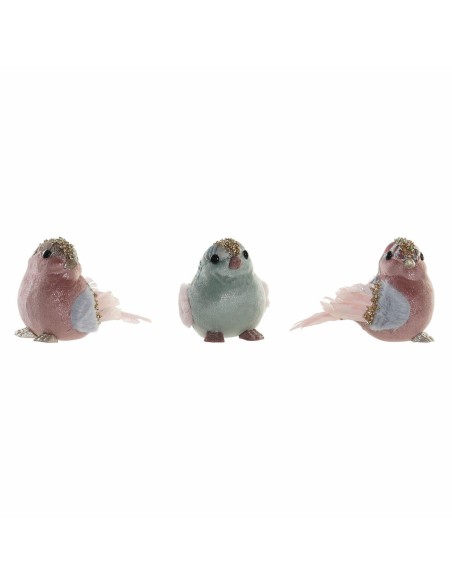 Décorations de Noël DKD Home Decor Polyester Foam (3 pcs) (15 x 10 x 11 cm)