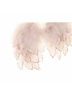 Décorations de Noël DKD Home Decor Plumes (2 pcs) (28 x 4 x 33 cm) 2