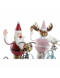 Décorations de Noël DKD Home Decor Métal (2 pcs) (15 x 9 x 19 cm) 2