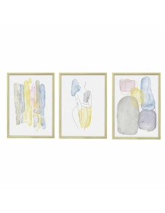 Cadre DKD Home Decor Abstrait (53 x 3 x 73 cm)