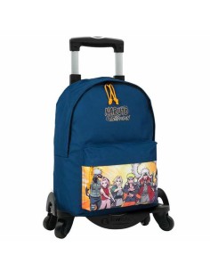 Cartable à roulettes Naruto Bleu 42 x 31 x 13,5 cm