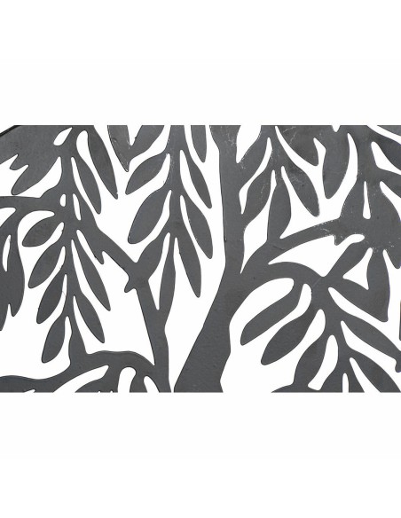 Décoration murale DKD Home Decor Arbre Métal (2 pcs) (40 x 1 x 40 cm)