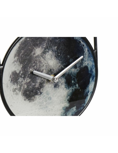 Horloge Murale DKD Home Decor Verre Gris Fer (20 x 4.5 x 60 cm) (2 pcs)
