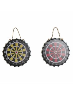 Décoration murale DKD Home Decor Fer (22 x 2 x 22 cm) (2 pcs)
