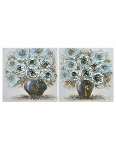 Cadre DKD Home Decor S3018303 Vase (60 x 3 x 60 cm) (2 Unités)