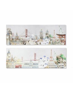 Cadre DKD Home Decor (2 Unités) (90 x 2 x 30 cm)