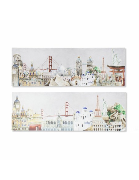 Cadre DKD Home Decor (2 Unités) (90 x 2 x 30 cm)