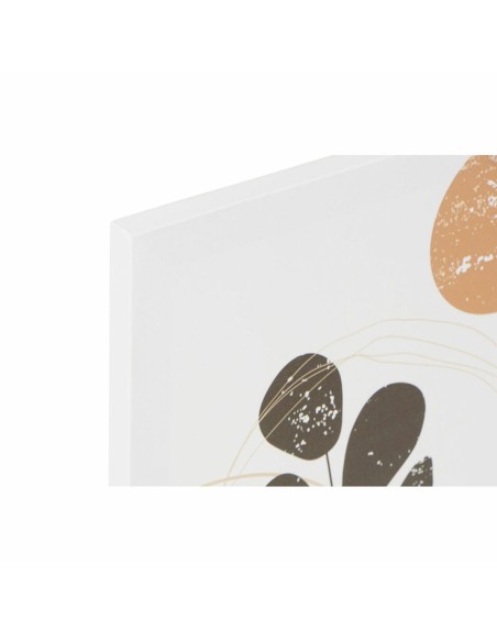 Cadre DKD Home Decor S3018141 Fleurs (30 x 1,8 x 40 cm) (4 Unités)