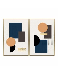 Cadre DKD Home Decor S3018267 Moderne (51,5 x 3,5 x 71,5 cm) (2 Unités)