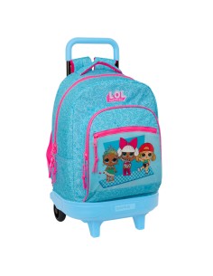 Cartable à roulettes LOL Surprise! Divas Bleu 33 X 45 X 22 cm