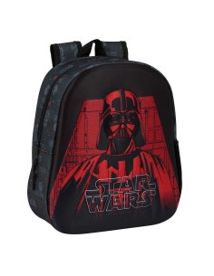 Sac à dos enfant 3D Star Wars Noir 27 x 33 x 10 cm