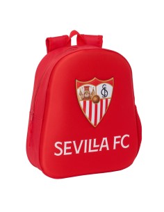 Sac à dos enfant 3D Sevilla Fútbol Club Rouge 27 x 33 x 10 cm