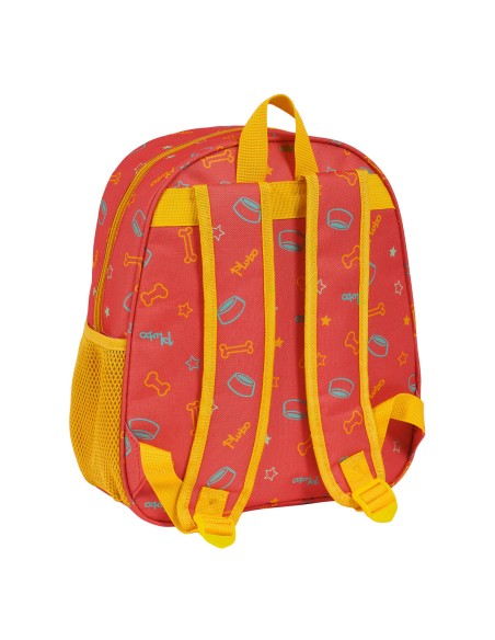 Sac à dos enfant 3D Clásicos Disney Pluto Orange 27 x 33 x 10 cm