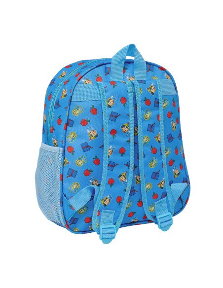 Sac à dos enfant 3D Clásicos Disney Pinochio Bleu 27 x 33 x 10 cm