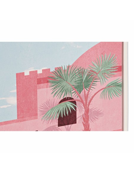 Cadre DKD Home Decor S3018022 Paysage Arabe (40 x 2,5 x 50 cm) (2 Unités)