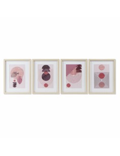 Cadre DKD Home Decor Abstrait (35 x 2 x 45 cm) (4 Unités)