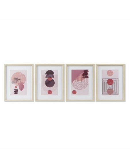 Cadre DKD Home Decor Abstrait (35 x 2 x 45 cm) (4 Unités)