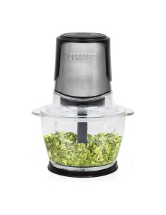 Hachoir Princess 221051 Picadora Noir verre Acier inoxydable 300 W 1 L 2