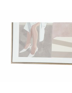 Cadre DKD Home Decor Femme (2 Unités) (50 x 3 x 70 cm) 2