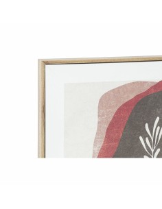 Cadre DKD Home Decor Fleurs (50 x 3 x 70 cm) 2