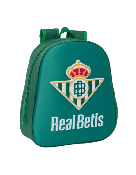 Cartable 3D Real Betis Balompié Vert 27 x 33 x 10 cm