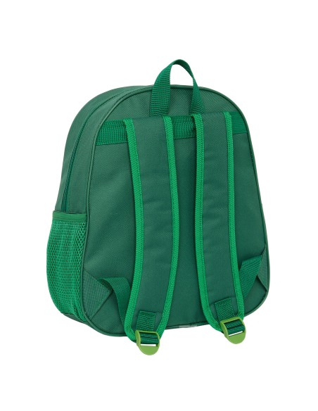Cartable 3D Real Betis Balompié Vert 27 x 33 x 10 cm