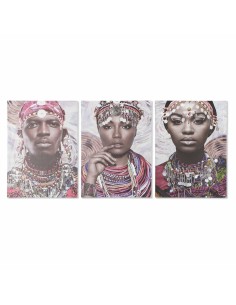 Cadre DKD Home Decor Colonial Africaine (50 x 1,8 x 70 cm)