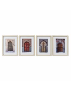 Cadre DKD Home Decor Arabe (35 x 2 x 45 cm) (4 Unités)